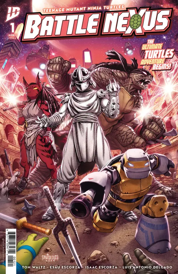 Teenage Mutant Ninja Turtles Battle Nexus (2025) #1 Cover B Mateus Santolouco Variant Nm 1