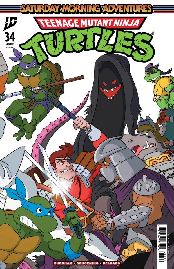 Tmnt Saturday Morning Adventures (Vol 2) #34 Nm 1