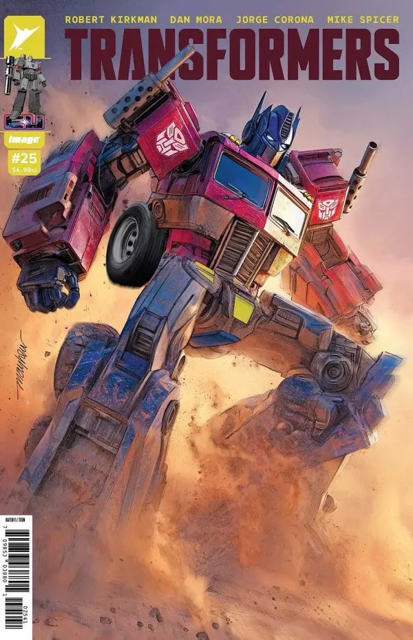Transformers (2023) #25 Mike Mayhew Signed W/Coa  Nycc 2025 Variant Nm 1