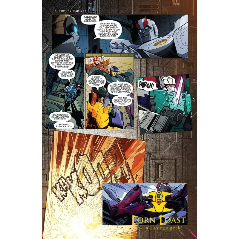 Transformers (Vol 3) #10 Cvr B Mcguire Smith 2