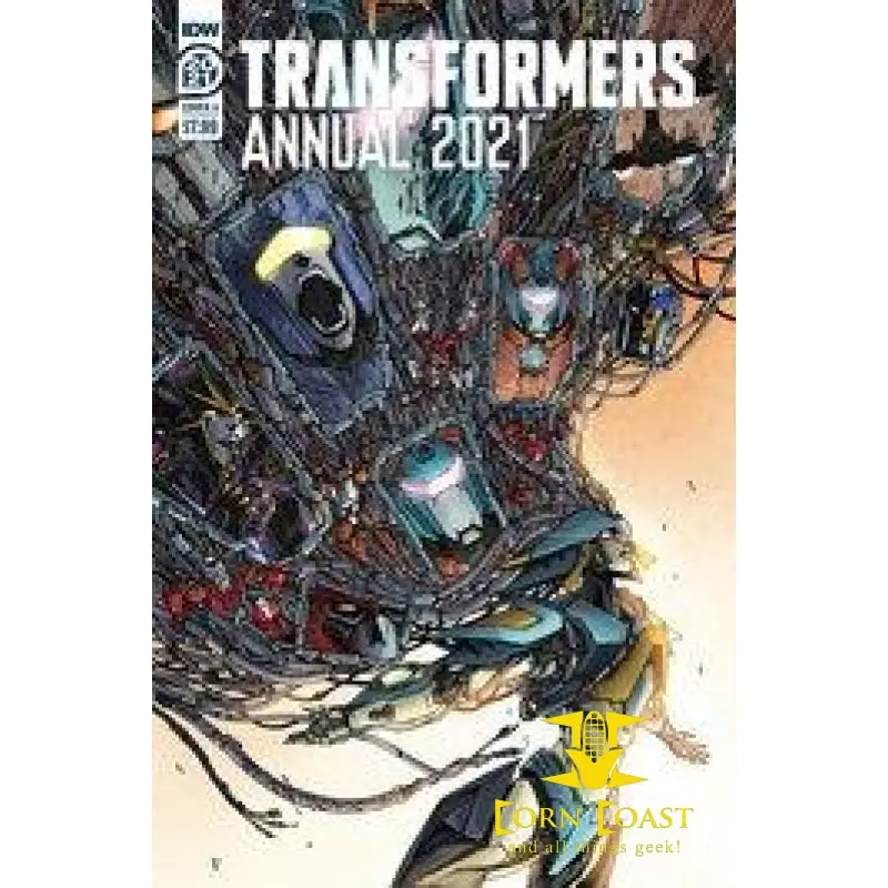 Transformers Annual 2021 Alex Milne Cvr Nm 1