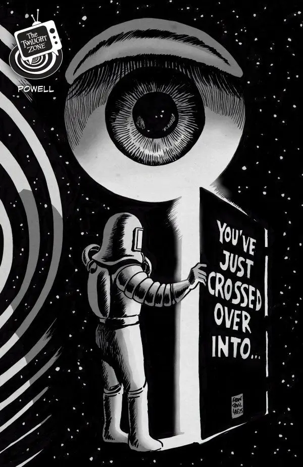 The Twilight Zone (2026) #4 Cover B Francesco Francavilla Black & White Connecting Variant Nm 1