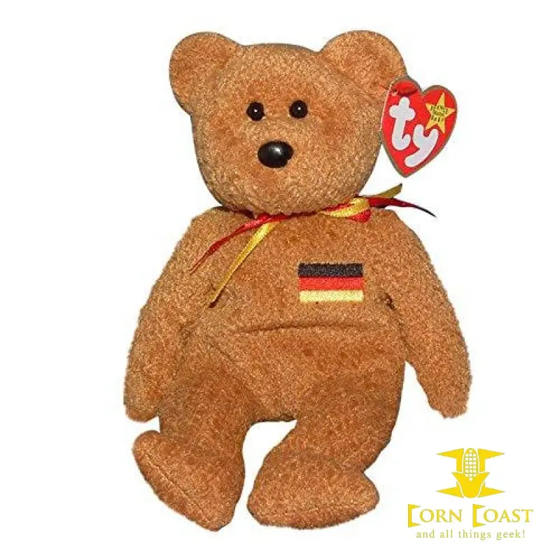 Ty Beanie Baby Germania The Bear Stuffed Animal 1