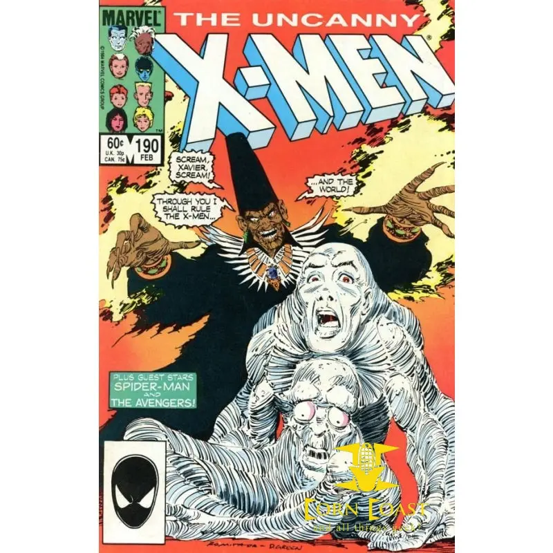 Uncanny X-Men (Vol 1) #190 Vf 1