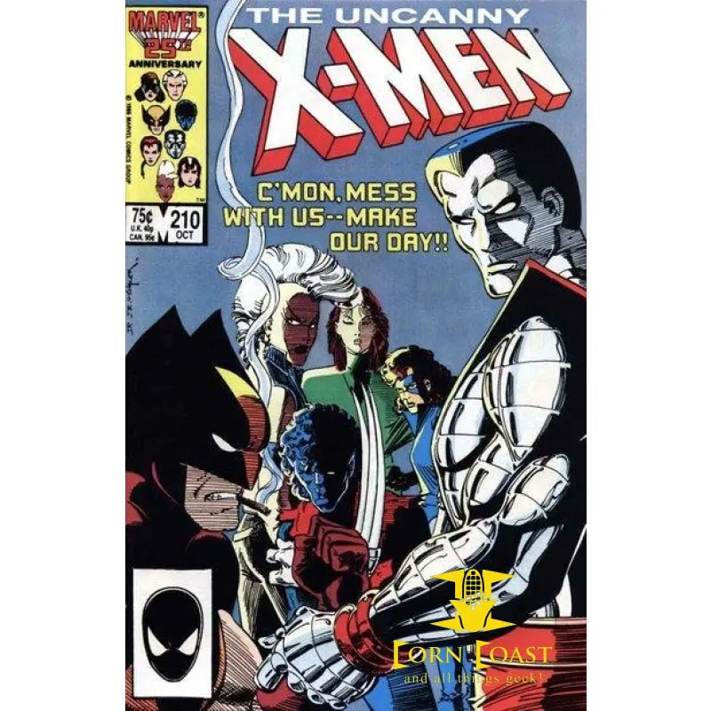 Uncanny X-Men #210 Nm 1