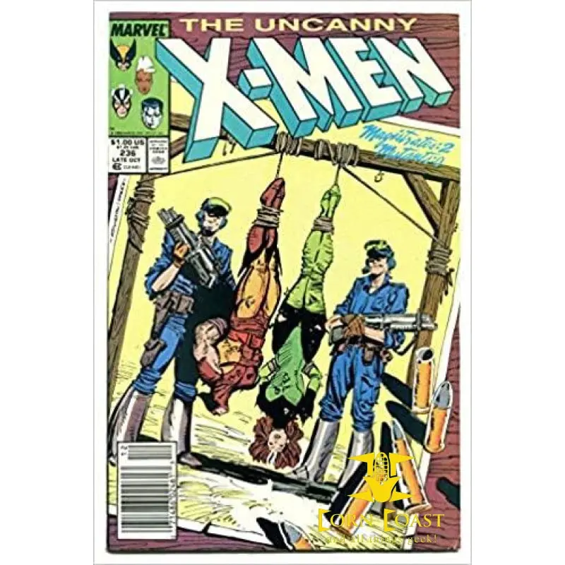 Uncanny X-Men #236 Newstand Edition Vf 1