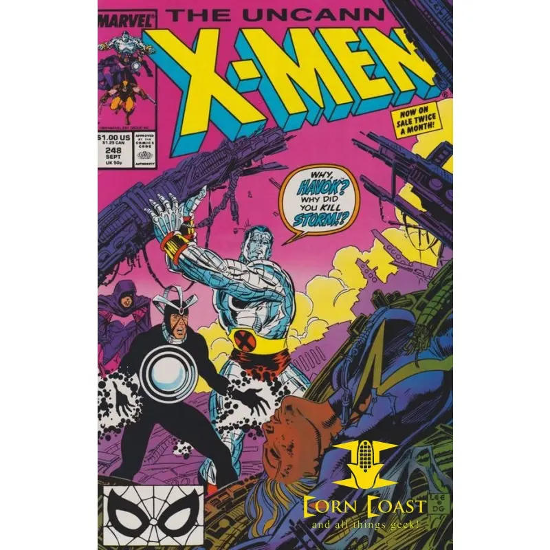 Uncanny X-Men #248 Vf 1