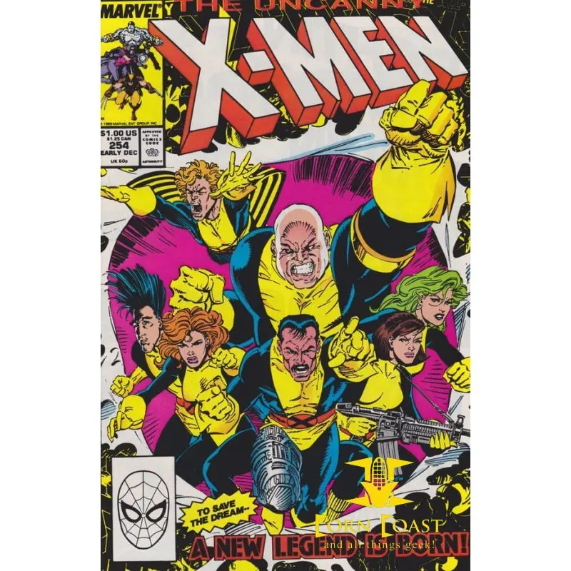 Uncanny X-Men #254 Nm 1