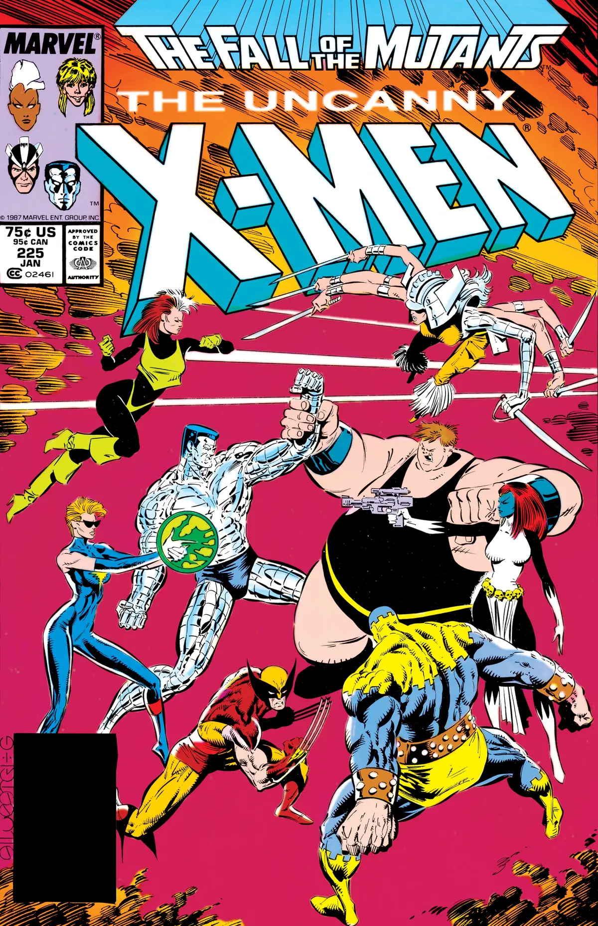 Uncanny X-Men (Vol 1) #225 Fn 1