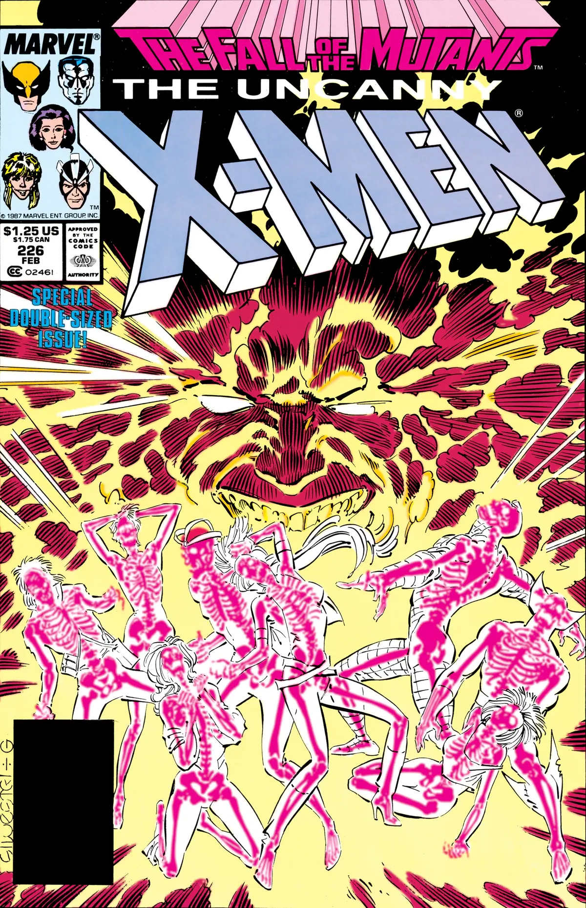 Uncanny X-Men (Vol 1) #226 Vf 1