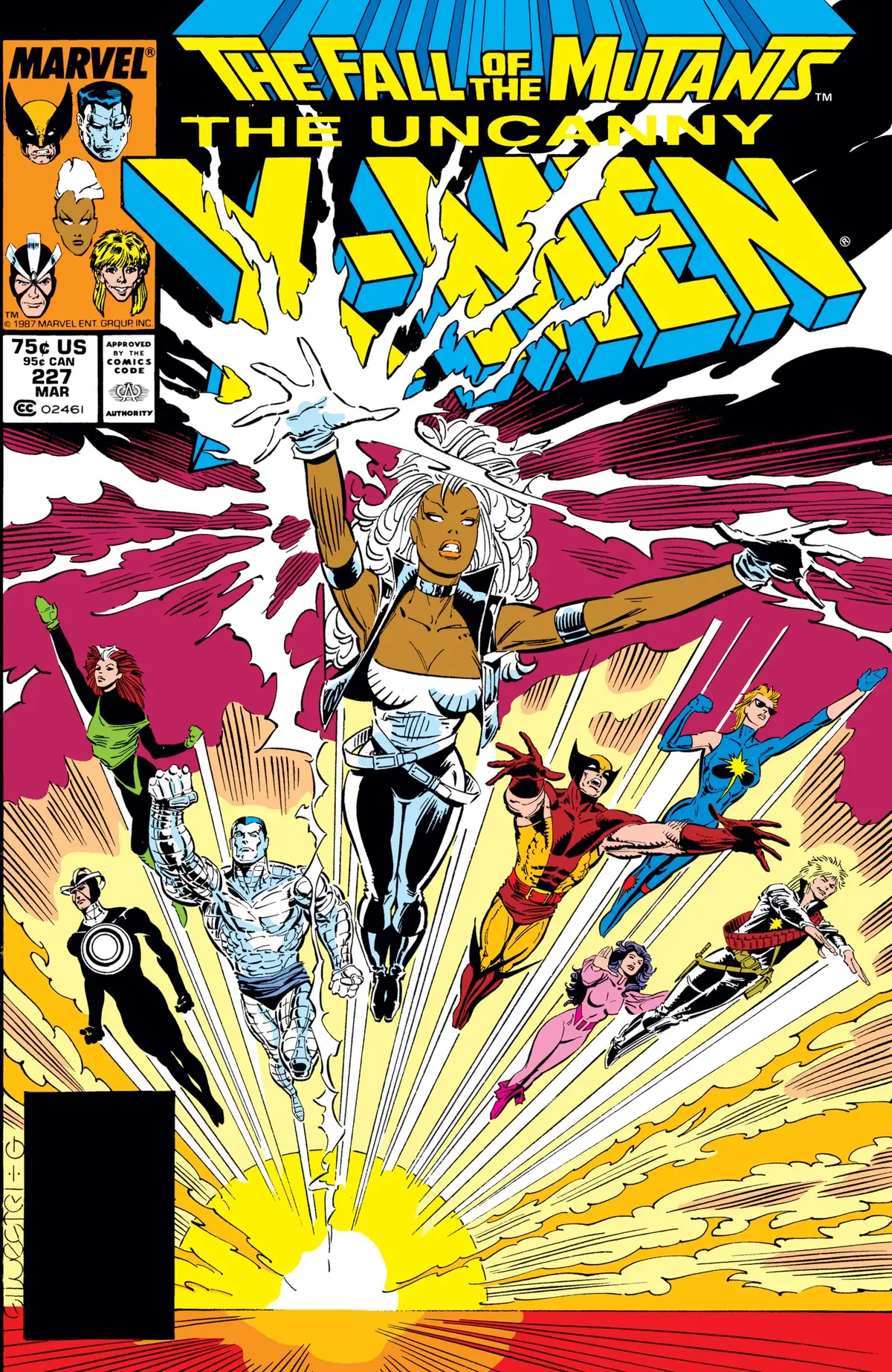 Uncanny X-Men (Vol 1) #227 Vf 1