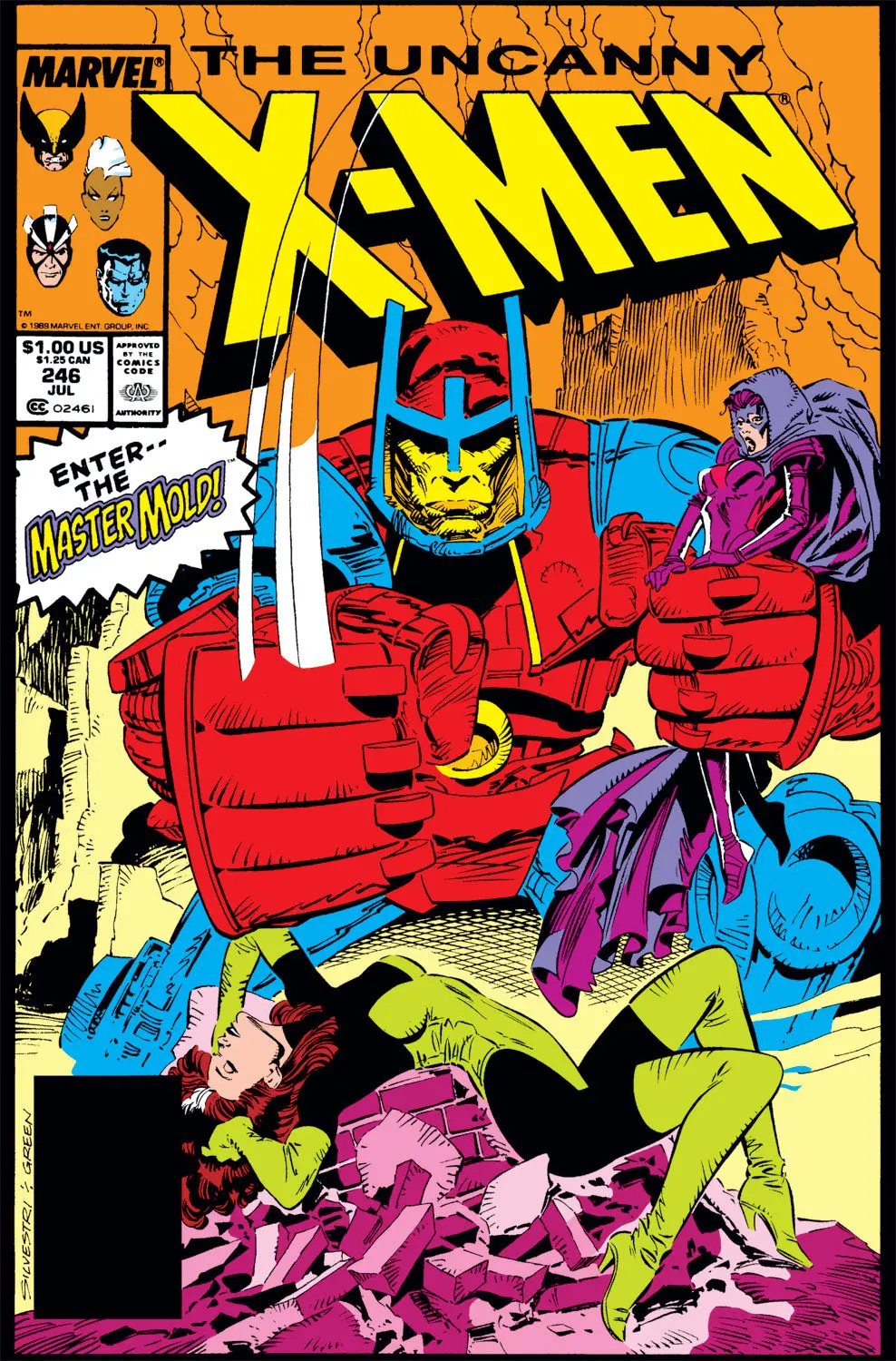 Uncanny X-Men (Vol 1) 1989 #246 Vf 1