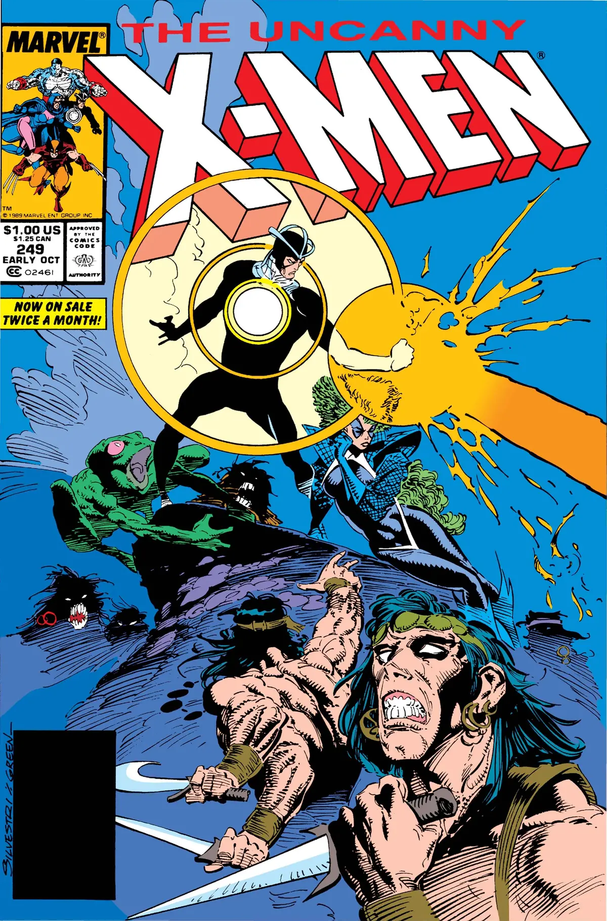 Uncanny X-Men (Vol 1) 1989 #249 Fn 1