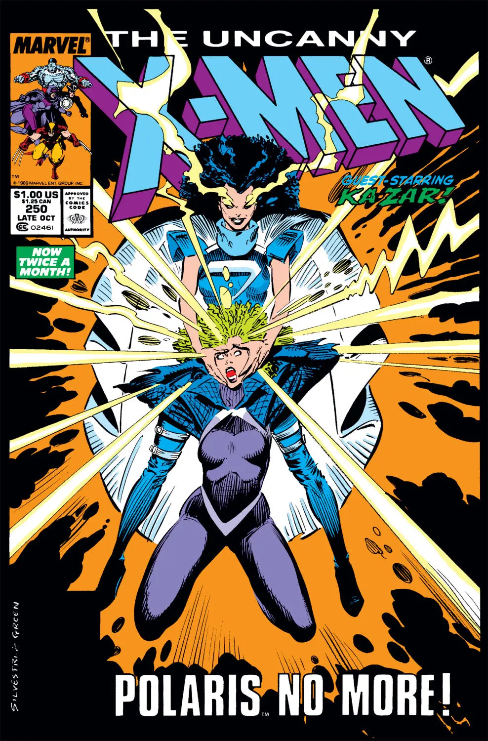 Uncanny X-Men (Vol 1) 1989 #250 Vf 1