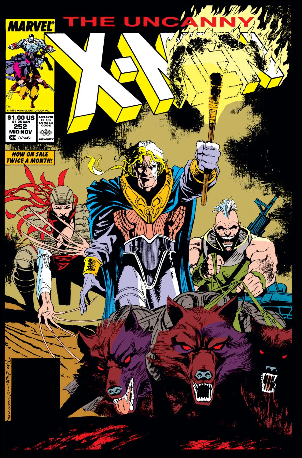 Uncanny X-Men (Vol 1) 1989 #252 Fn 1