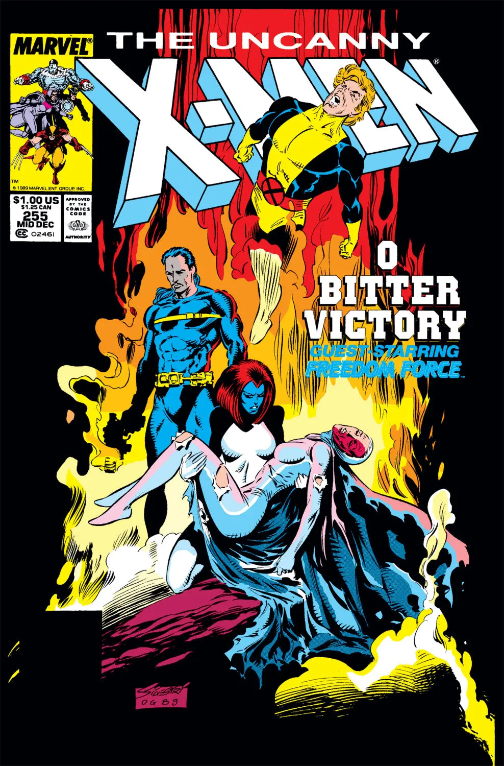 Uncanny X-Men (Vol 1) 1989 #255 Vf 1