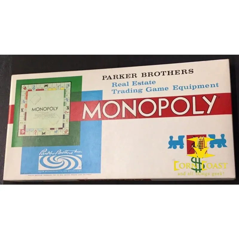 Vintage Monopoly Game 1960'S 1