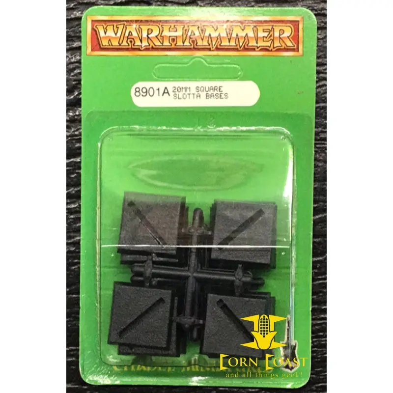 Warhammer - 20Mm Square Bases 8901A 1995 - Oop Rare New Games Workshop 1