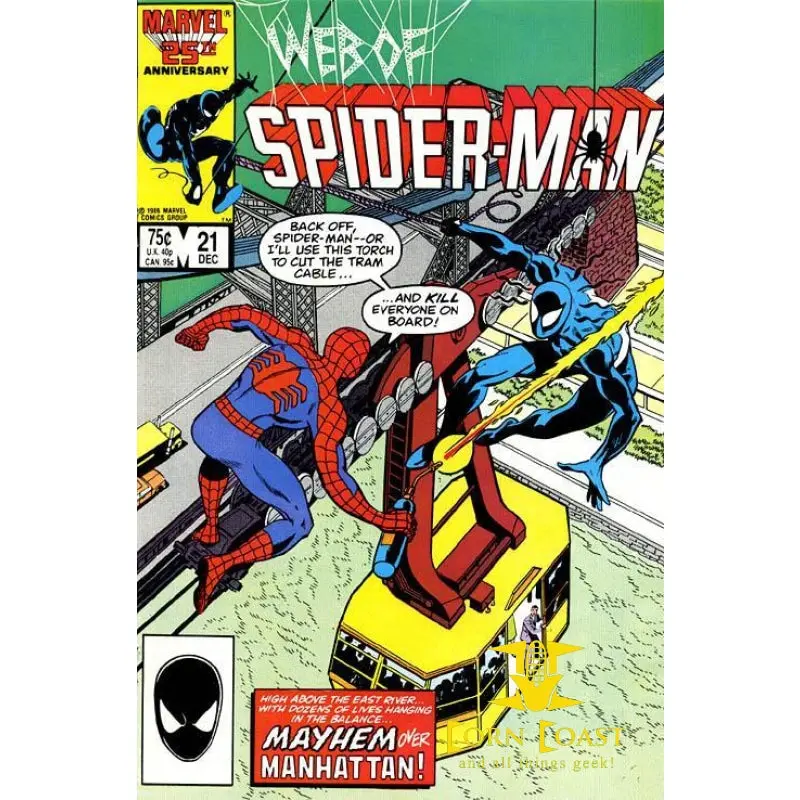 Web Of Spider-Man #21 Nm 1
