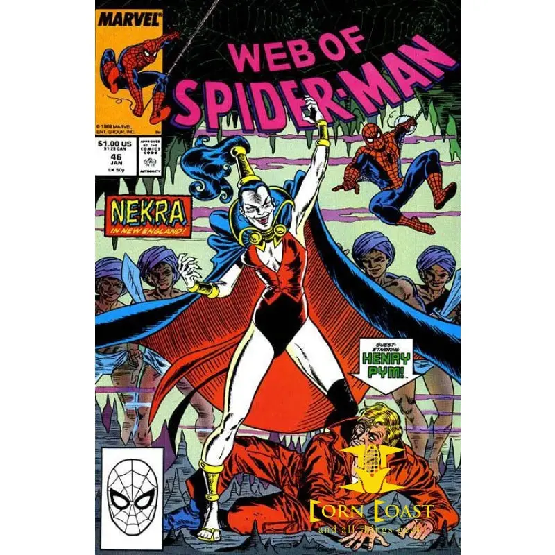 Web Of Spider-Man #46 Nm 1