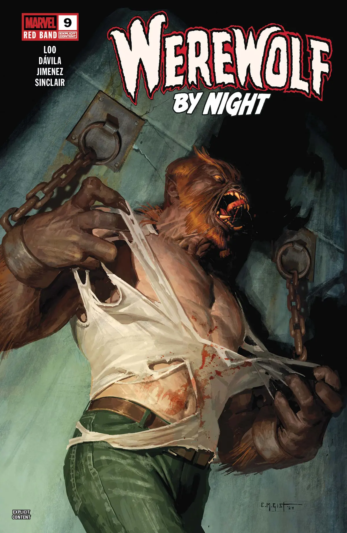 Werewolf By Night Red Band (Vol 1) #9 (Polybag) Nm 1