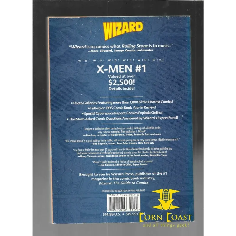 Wizard 1996 Price Guide Annual 288 Pages 2