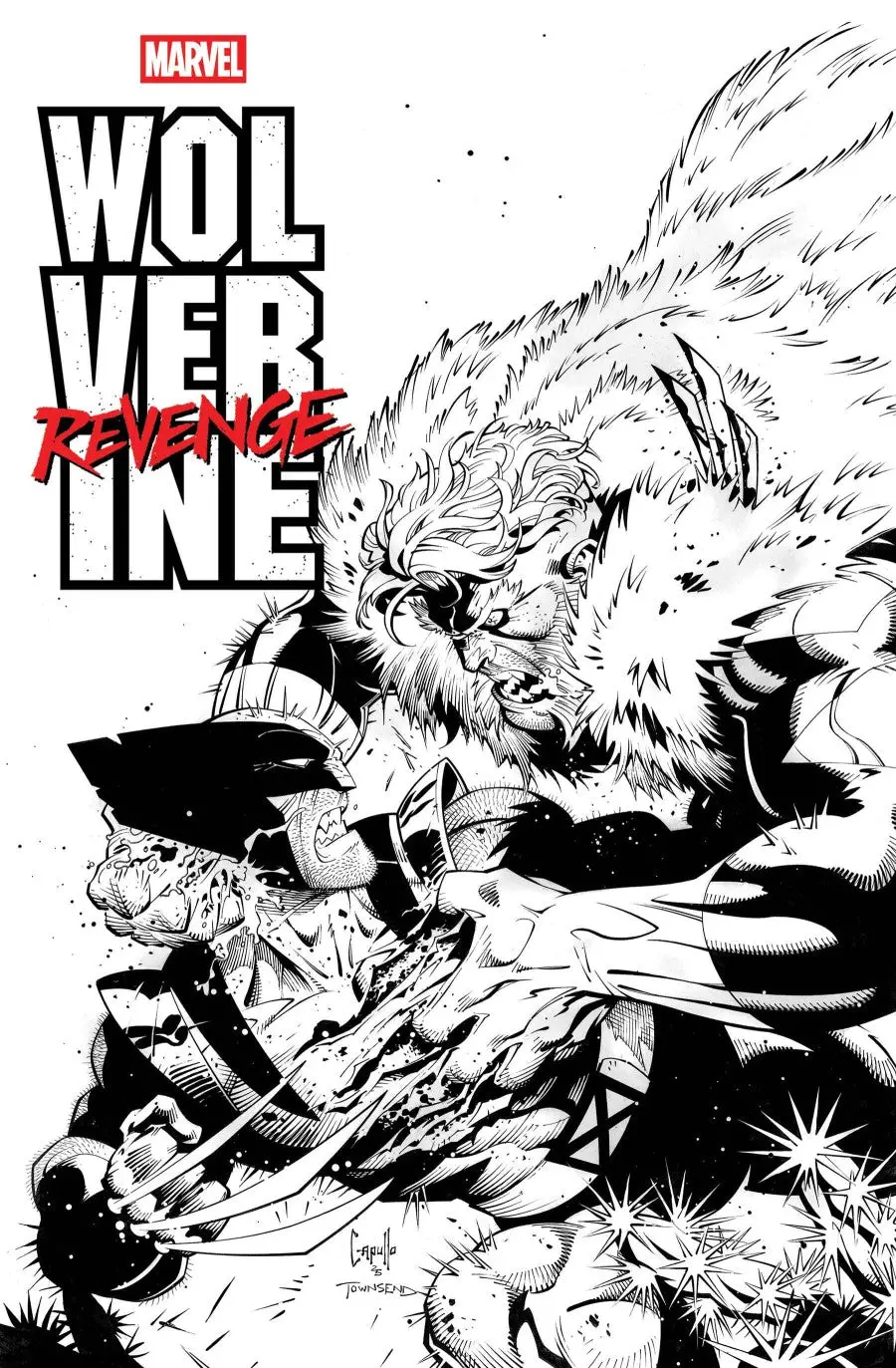 Wolverine Revenge – Red Band Raw: Black & White Edition #2 Nm 1
