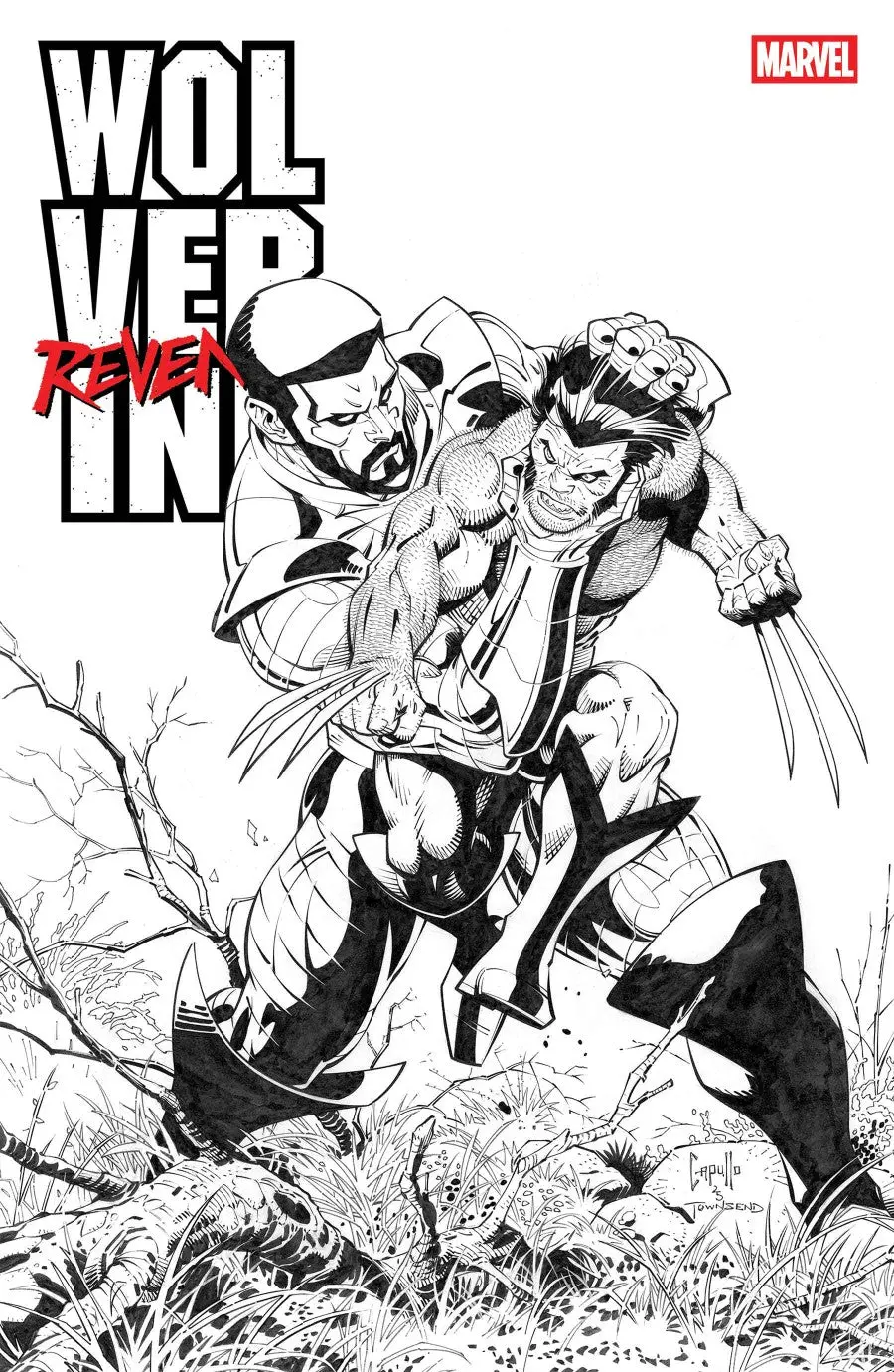Wolverine Revenge – Red Band Raw: Black & White Edition #3 Nm 1