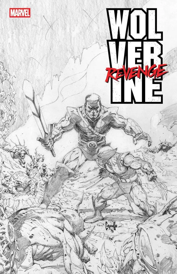 Wolverine Revenge – Red Band Raw: Black & White Edition #5 Nm 1
