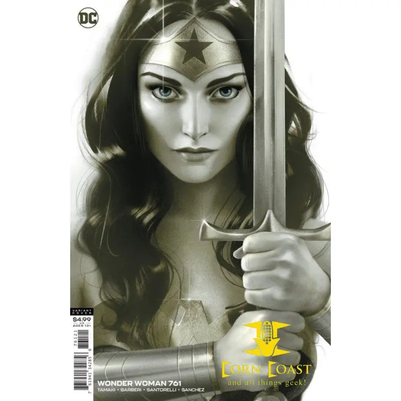 Wonder Woman #761 Card Stock Variant Cover By Joshua Middleton Nm 1