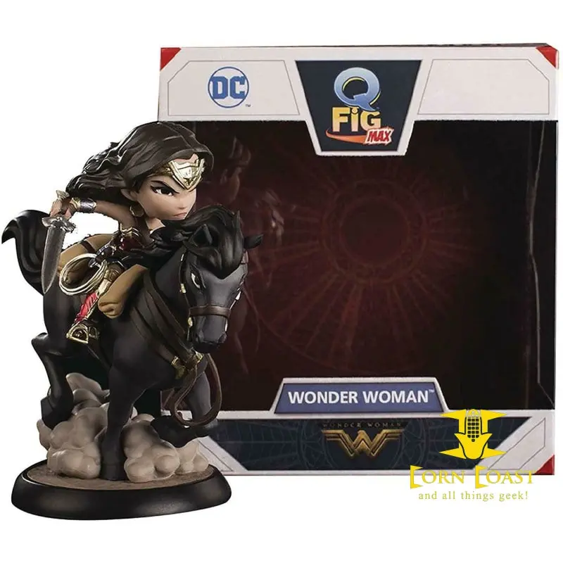 Wonder Woman & Horse Figure Q-Fig Max Collectable Dc Universe Qmx 1