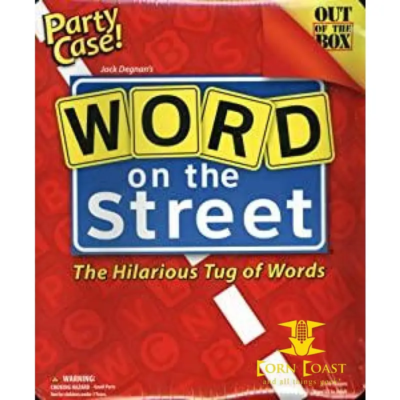 Word On The Street Board Game 1