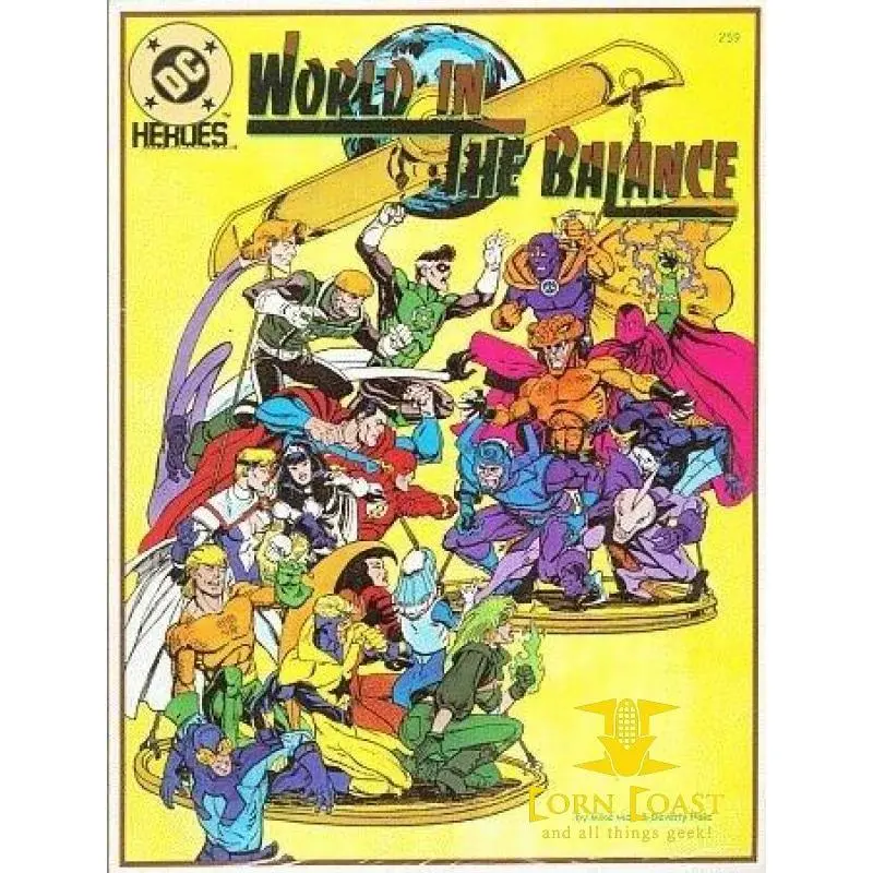 World In The Balance [Dc Heroes, Role Playing Game] Paperback 1