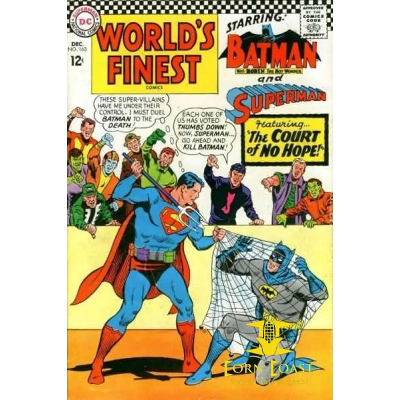 World's Finest Comics #163 Vg 1