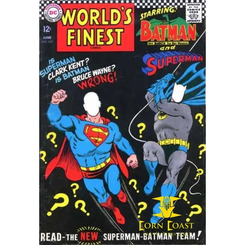World's Finest Comics #167 Gd 1