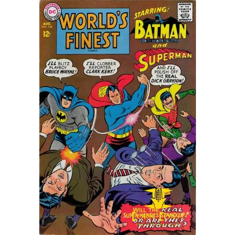 World's Finest Comics #168 Fn 1