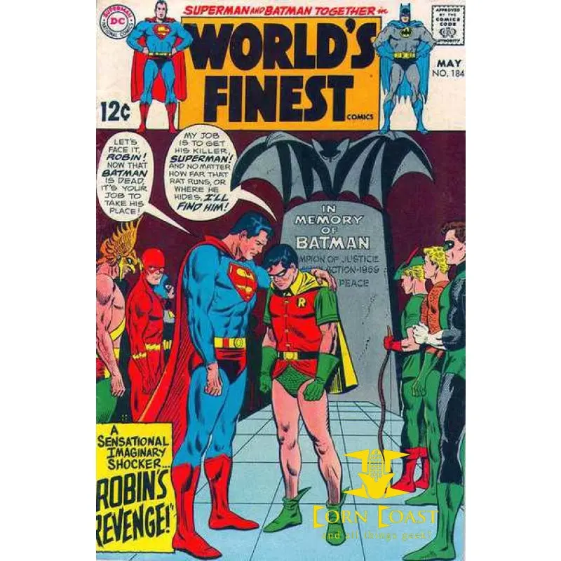 World's Finest Comics #184 Gd 1