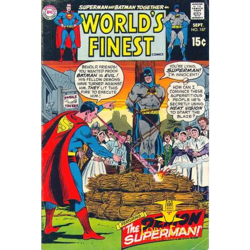 World's Finest Comics #187 Vg 1