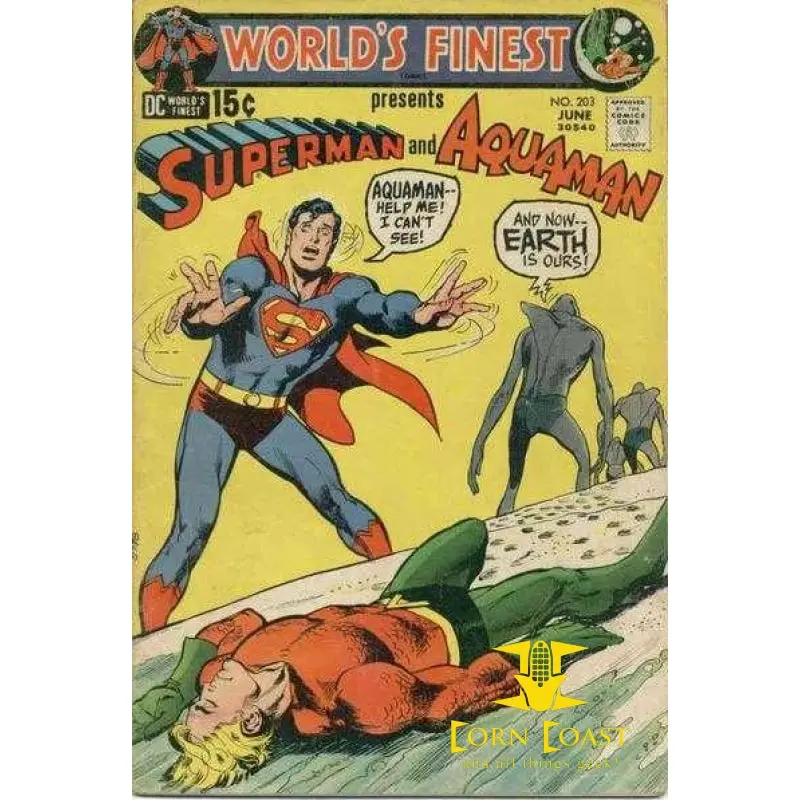 World's Finest Comics #203 Vf 1