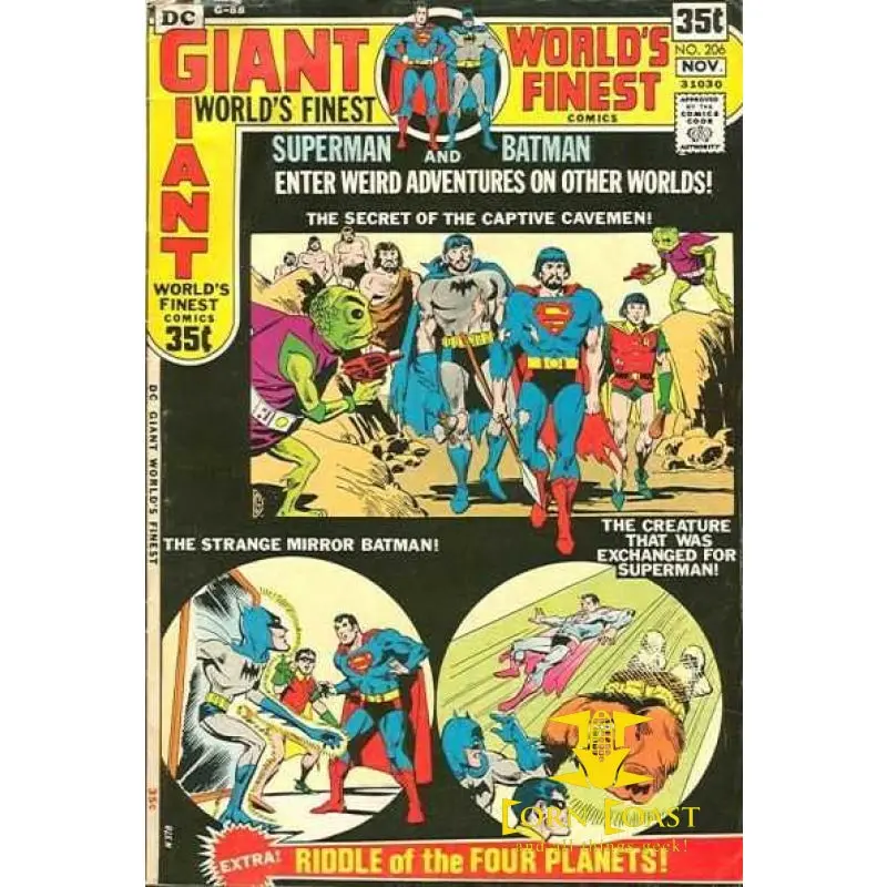 World's Finest Comics #206 Vg 1