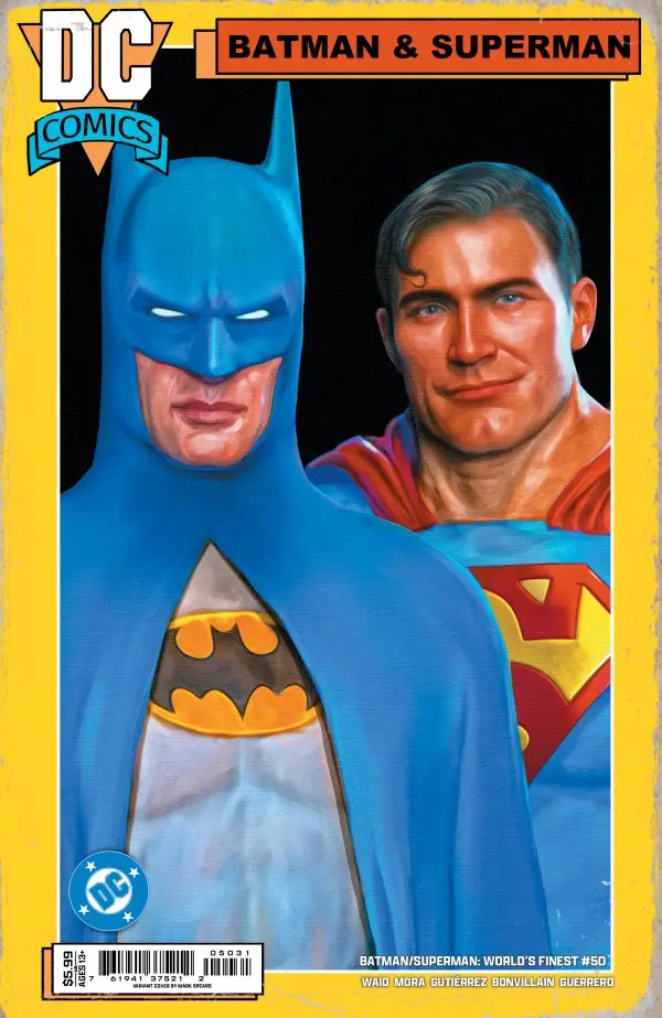 Batman/ Superman: World's Finest #50 Cover C Mark Spears Variant Nm 1
