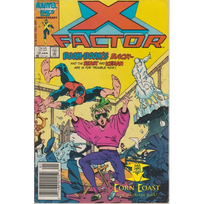 X-Factor #12 Newstand Edition Vf 1