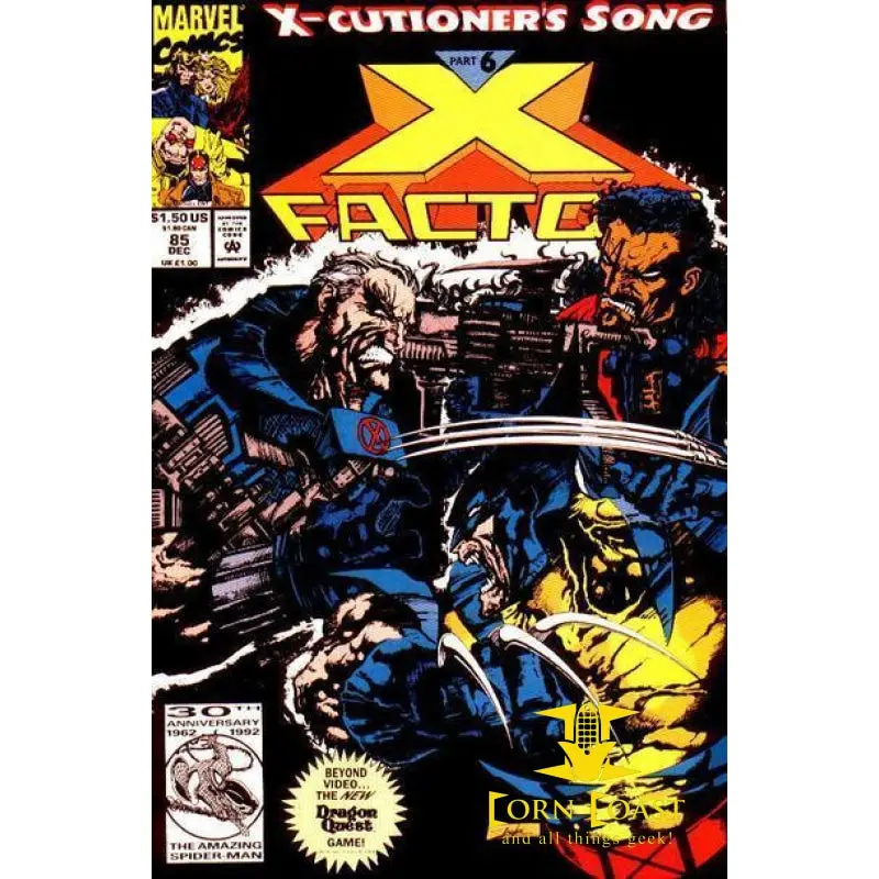 X-Factor #85 With Trading Card Nm 1