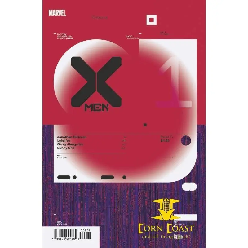 X-Men #1 Muller Design Var Dx 1