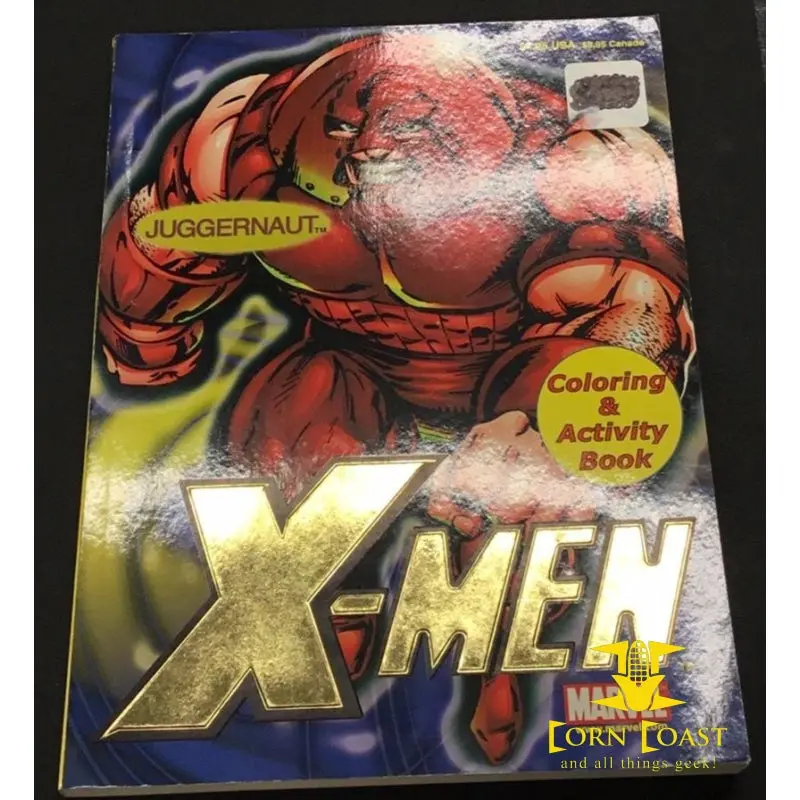 X-Men Juggernaut Coloring & Activity Book 1