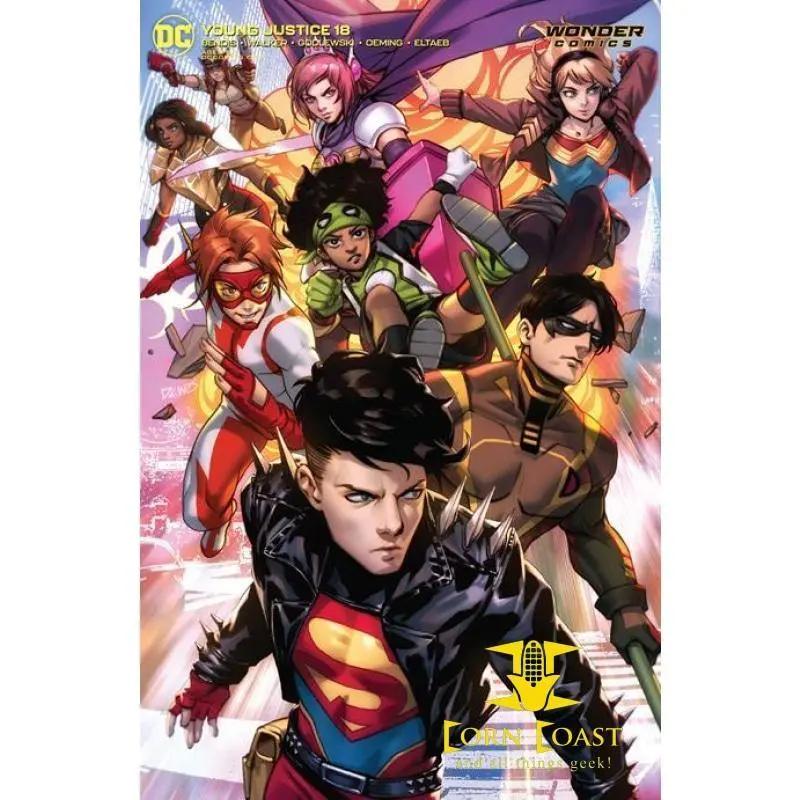Young Justice #18 Cvr B Derrick Chew Card Stock Var 1