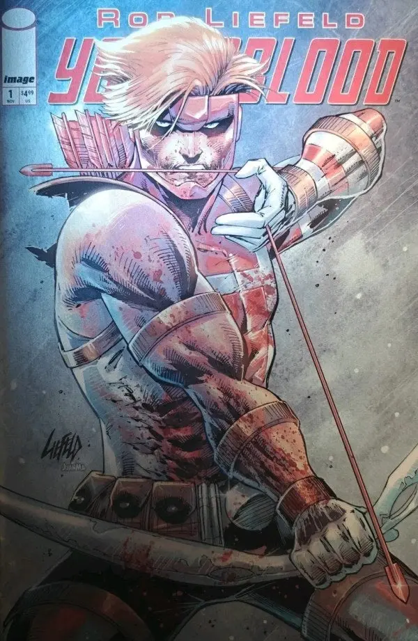 Youngblood: Mass Market Edition (2025) #1 Cover B Rob Liefeld Foil Variant 1