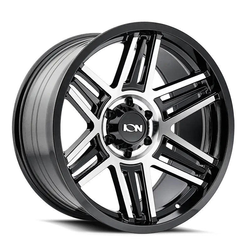 Ion Type 147 17X9 / 5X127 Bp / 0Mm Offset / 78.1Mm Hub Black/Machined Wheel 1