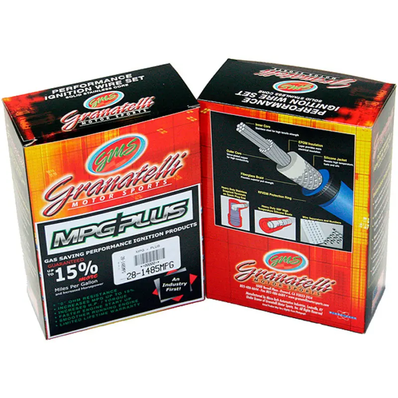 Granatelli High-Performance Ignition Wire Set For 1981–1987 Toyota Land Cruiser 6-Cylinder 4.2L Engine 1