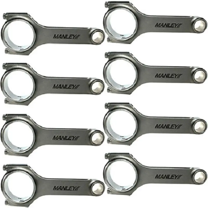 Manley 300M I-Beam Connecting Rod Set For Ford 5.4L Engine – 6.657" Length 1